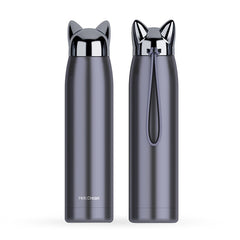 Double Wall Hot Water Thermos Bottle Stainless Steel